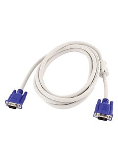 Buy Head Male To Male Vga Cable Black/Blue 3 Meter in Saudi Arabia