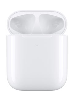 Buy Wireless Charging Case For AirPods White in Saudi Arabia