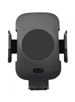 Buy Wireless Car Charger For iPhone Samsung Black in UAE
