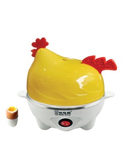 Buy Electric Egg Boiler Cooker 2.72E+12 White/Yellow in Saudi Arabia