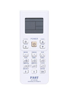 Buy Universal Remote Control For Air-Conditioner White in Saudi Arabia