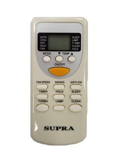Buy Air-Conditioner Remote Control White/Yellow/Grey in UAE