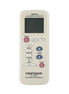 Buy Universal Remote Control For Air-Conditioner Beige in UAE