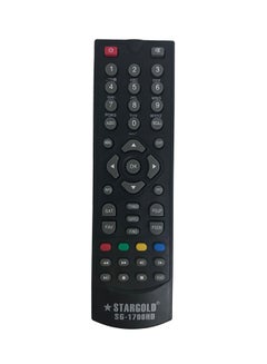 Buy Satellite Receiver Remote Control Black in UAE