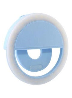 Buy Rechargeable Selfie Light Ring Blue in UAE