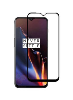 Buy Tempered Glass Screen Protector For Oneplus 6T Clear/Black in UAE