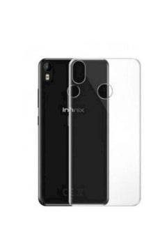 Buy Silicone Cover Case For Huawei Y7 Prime 2019 Clear in UAE