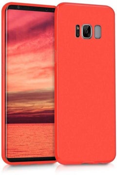 Buy Samsung Galaxy S8 TPU Soft Thin Mofi Hard Back case For Galaxy S8 Cover Red in Egypt