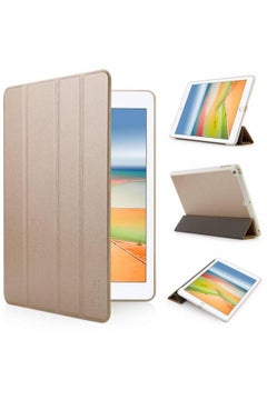 Buy Protective Case Cover For iPad Mini 4 - Slim weight Smart-S Stand Cover With Frosted Back Protector in UAE