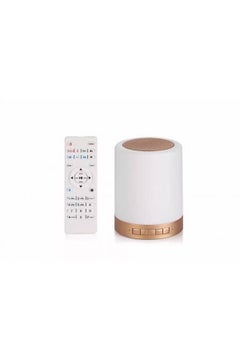 Buy Portable Mini Bluetooth Speaker Off White/Gold in UAE