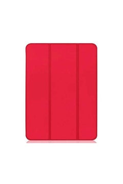 اشتري Dusproof Scratch Proof For iPad Mini 1 2/3 Retina Smart Case For iPad Mini 1 2/3 Retina Slim Stand Leather Back Cover أحمر في الامارات