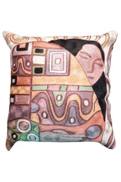 Buy Picasso Printed Cushion Cover linen Multicolour 45x45cm in UAE