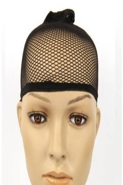 اشتري Stretchable Mesh Wig Cap أسود في الامارات