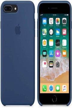 Buy Protective Case Cover For Apple iPhone 7 Plus/8 Plus Dark Blue in Saudi Arabia