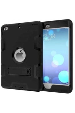 اشتري Shockproof Dirt Proof Hybrid Heavy Duty Hard Cover Case Stand For iPad Air 2/6 في الامارات