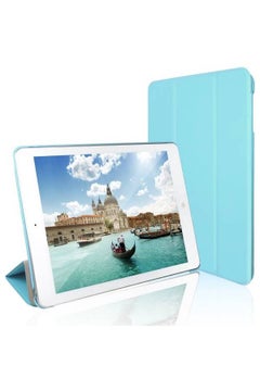 اشتري For iPad Mini 2 Case iPad Mini Smart Case Cover Translucent Frosted Back Magnetic Cover With Sleep/Wake Function Slim(Light Weight) For iPad Mini 1/2/3 في الامارات