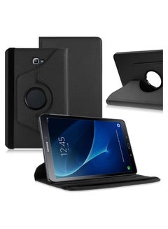 Buy Margoun Rotation Swivel Flip Case For Samsung Galaxy Tab A 10.1 Black in UAE