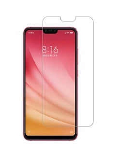 Buy Tempered Glass Screen Protector For Xiaomi Mi 8 Lite Clear in UAE