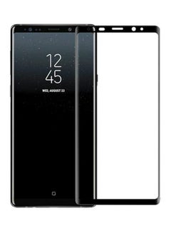 اشتري لاصقة حماية للشاشة مصنوعة من الزجاج المقوى لهاتف سامسونج جالاكسي Note9 شفاف في السعودية