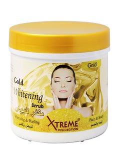 Buy Gold Whitening Face And Body Scrub Gold 500ml in UAE