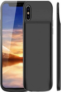 Buy Rechargeable Charging Case For Apple iPhone Xs/X Black in UAE