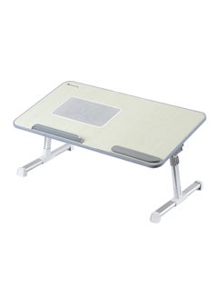 Buy Adjustable Portable Folding Laptop Bedside Table Stand Desk Multicolour in Egypt