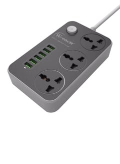 Buy Electrical Power Connection 6 USB Ports And 3 Triple Port in Saudi Arabia