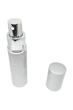 Buy Perfume Atomizer Refillable Bottle Silver in UAE