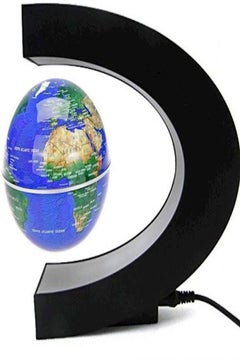 اشتري Floating Globe With LED Light Black/Blue/Green في الامارات