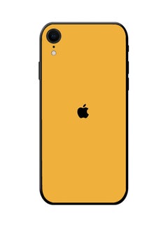 Buy Protective Case Cover For Apple iPhone XR Yellow in Saudi Arabia