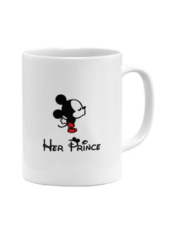 Buy Mickey Mouse Printed Coffee Mug White/Black/Red/Yellow in Egypt