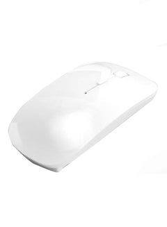 اشتري ماوس ضوئي لاسلكي رفيع لأجهزة الكمبيوتر واللابتوب وإكس بوكس أبيض في الامارات