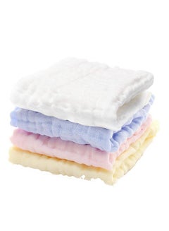 Buy 4-Piece Cotton Soft Towel Set in Saudi Arabia