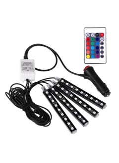 Buy 36 Led Interior Car Light Strip , Car Led Modified Atmosphere Lamp 7 Color Choice in UAE