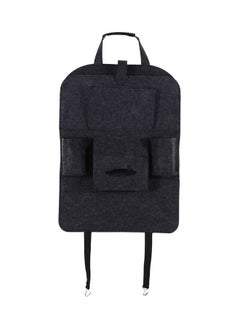 Buy Car Auto Seat Back Multi-Pocket Storage Bag Holder Organizer Hanger Accessory Dark Gary in Saudi Arabia