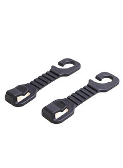 Buy Pair Of Small Hook Suction Card Package Car Seat Back Hook Multi-Function Car Hook in Saudi Arabia