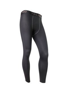 Buy Polyester Sport Pants Black in UAE