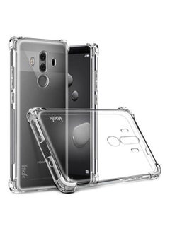 Buy Smart View Flip Case Cover For Huawei Mate 10 Pro Clear in Saudi Arabia