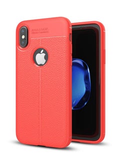 Buy Protective Case Cover For iPhone XS Max Red in UAE