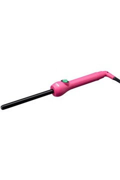 Buy Electric Thin Wand Hair Curler Iron Rod Pink/Black in Saudi Arabia