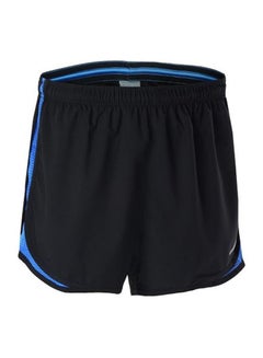 Buy Mid-Rise Shorts Blue/Black in UAE