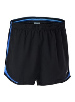Buy Mid-Rise Shorts Blue/Black in UAE