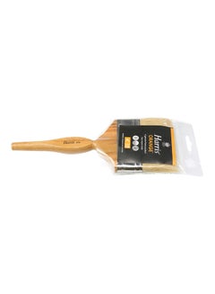 Buy Natural Bristle Brush Brown/Silver 4inch in UAE