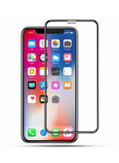 Buy Apple iPhone X Tempered Glass Screen 6D Protector Mobile Phone Hardness Anti Scratches Protective Film Cover 5.8 in Saudi Arabia