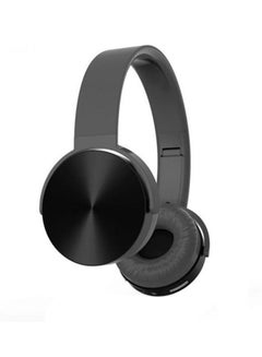 Buy Extra Bass Foldable Bluetooth Stereo Headset With Mic Black in UAE