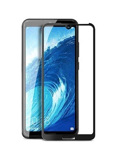 Buy Tempered Glass Screen Protector For Huawei Y6 Pro 2019 / Y6 2019 / Honor 8A , Black in Saudi Arabia