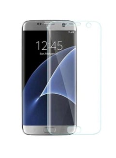 Buy Full Edges Protective Screen Protector For Samsung Galaxy S7 Edge Clear in Saudi Arabia