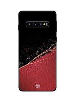 Buy Samsung Galaxy S10 Case Cover Black/Red Black/Red in Egypt