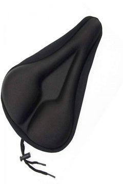 Buy Soft Gel Bicycle Seat Cover Extra Excercise Bike Saddle Cushion in UAE