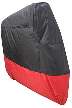 اشتري Motorcycle Dust Cover Waterproof Uv Cover For Harley Davidson Yamaha Kawasaki Universal (XXL,  and Red) في الامارات